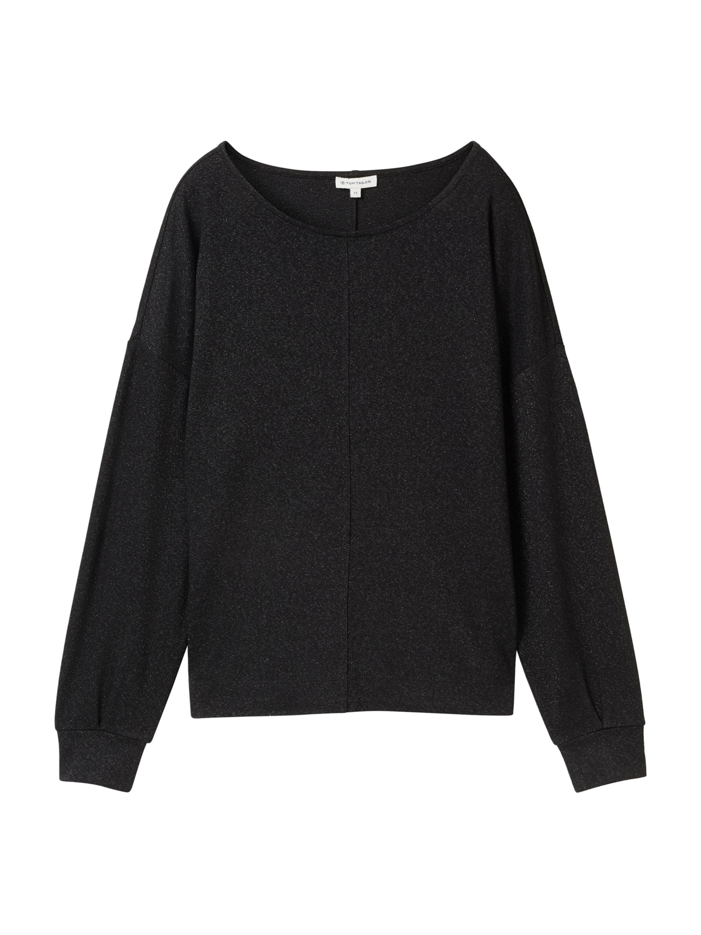 TOM TAILOR Tričko – černá: přední strana