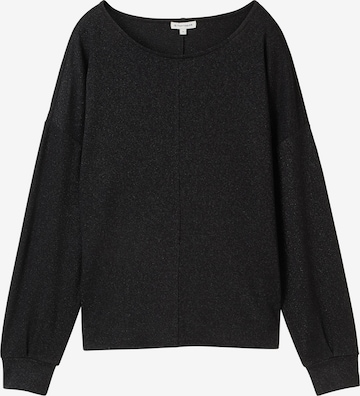 TOM TAILOR Shirt in Schwarz: Vorderseite