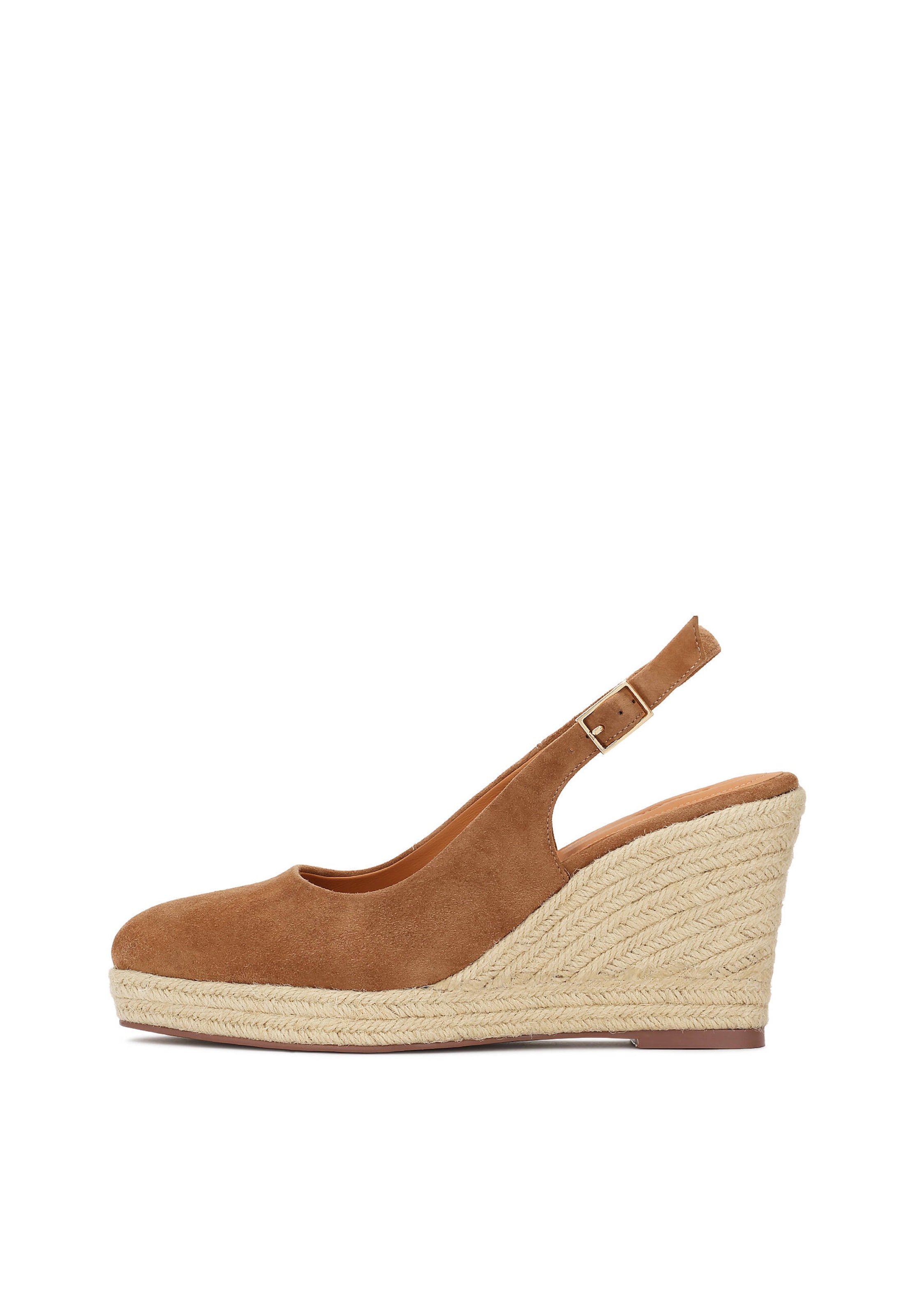Kazar Slingpumps in Bruin: voorkant