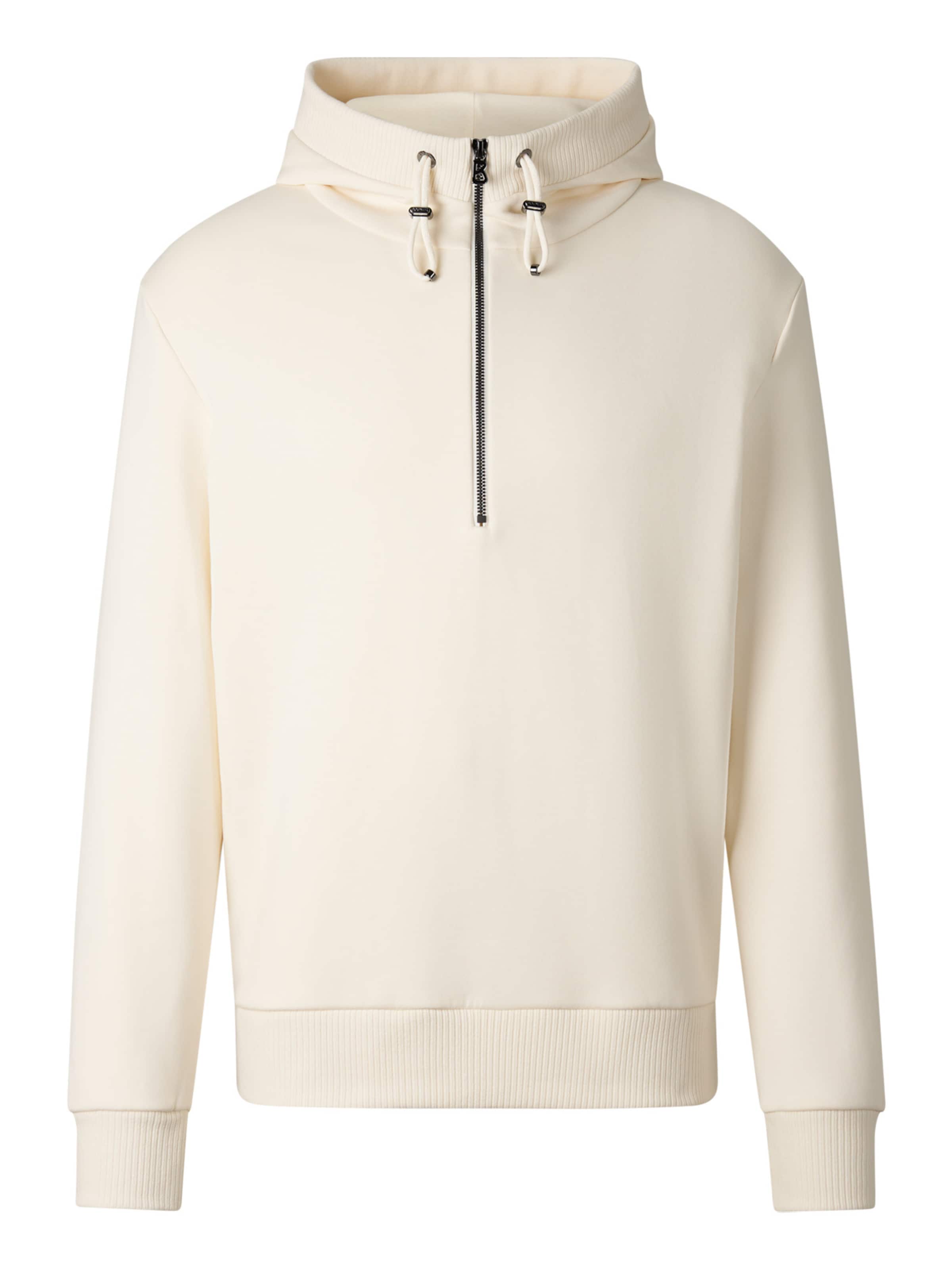 BOGNER - Sudadera en blanco: frente