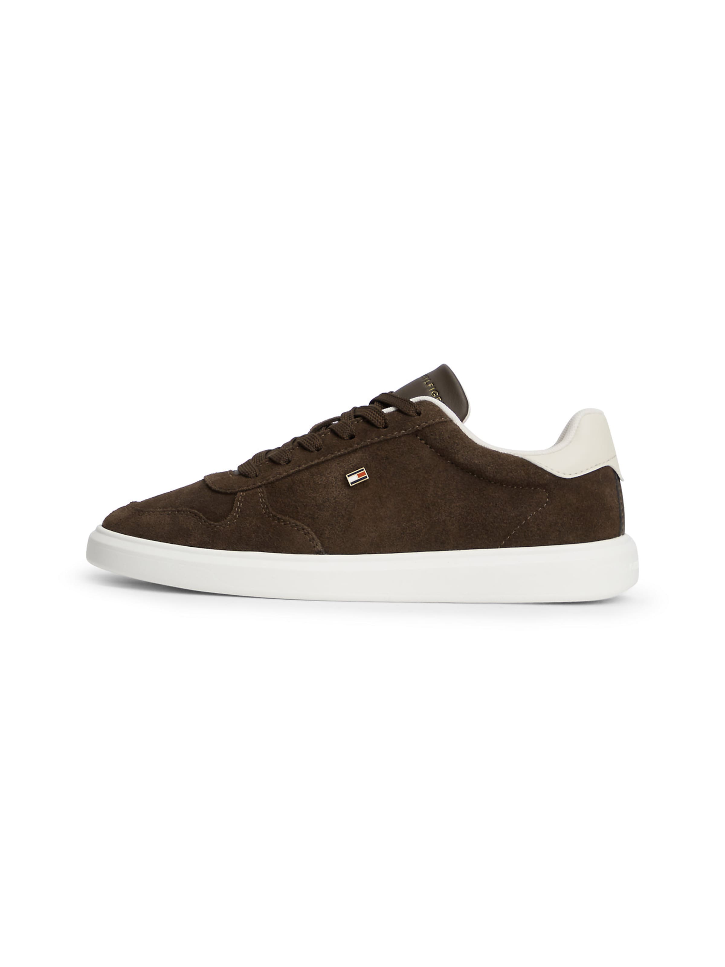 TOMMY HILFIGER Sneaker in Braun: Vorderseite