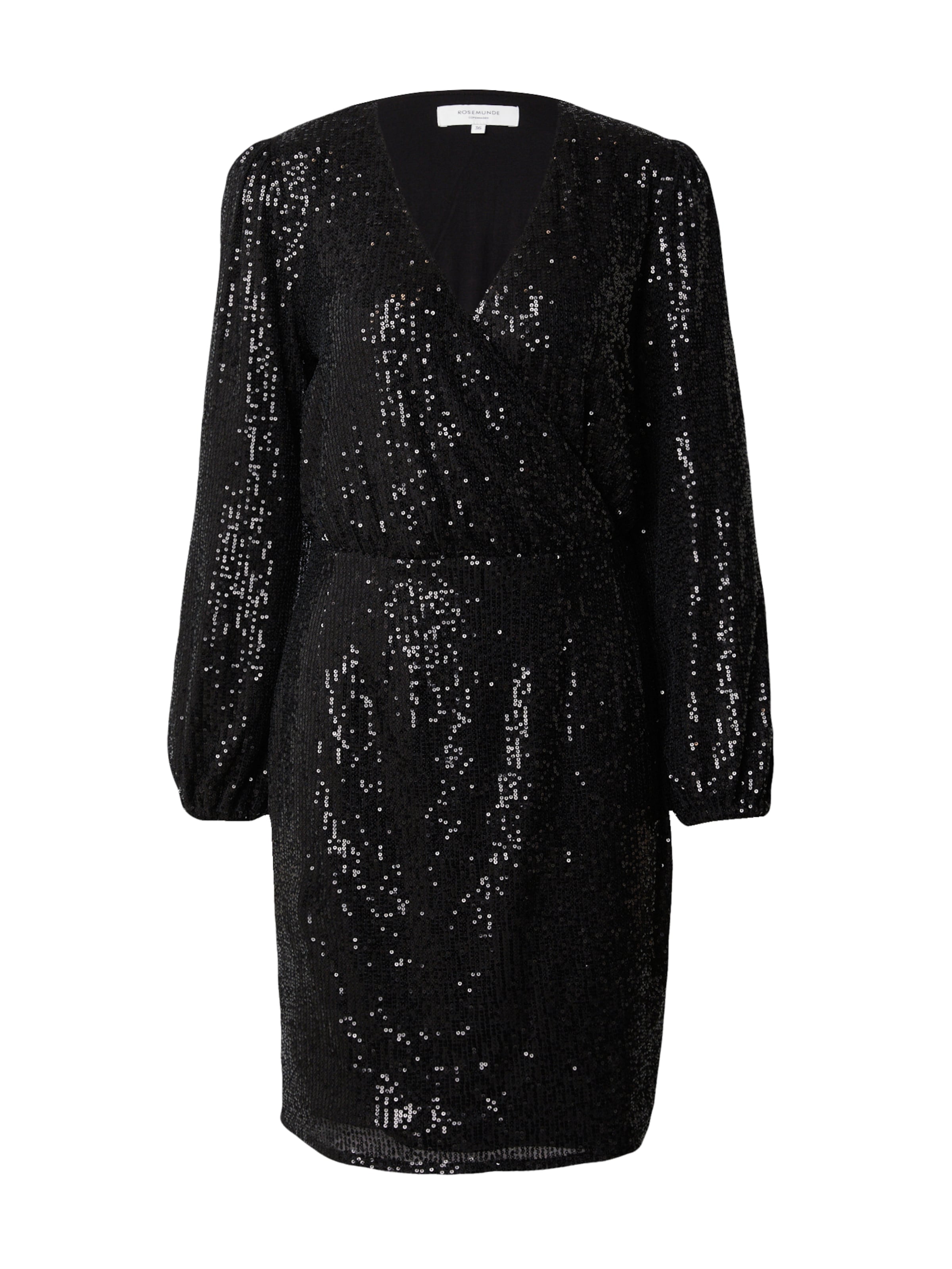 rosemunde Coctailkjole i sort: forside