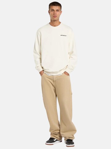 DICKIES Sweatshirt 'LORETTO' i vit