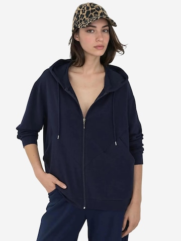 Sweat-shirt 'Sweatshirts' Hiccup en bleu : devant
