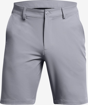 UNDER ARMOUR Workout Pants in Grey: front