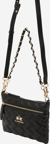 La Martina Crossbody Bag 'Angelina' in Black: front