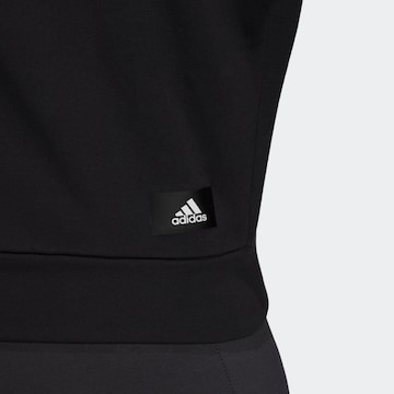 ADIDAS PERFORMANCE Αθλητική μπλούζα φούτερ σε μαύρο