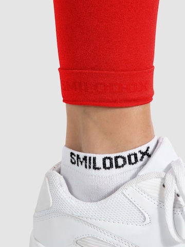 Smilodox Skinny Leggings in Rood