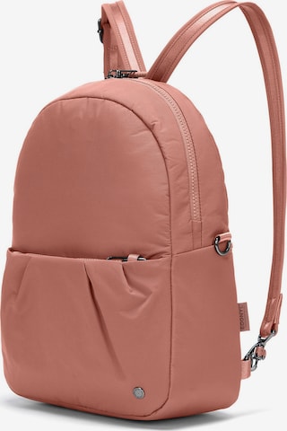 Pacsafe Rucksack in Pink