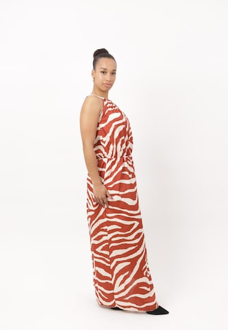 Robe Elara en marron