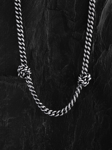 REYTEL - Cadena 'KNOTEN' en plata