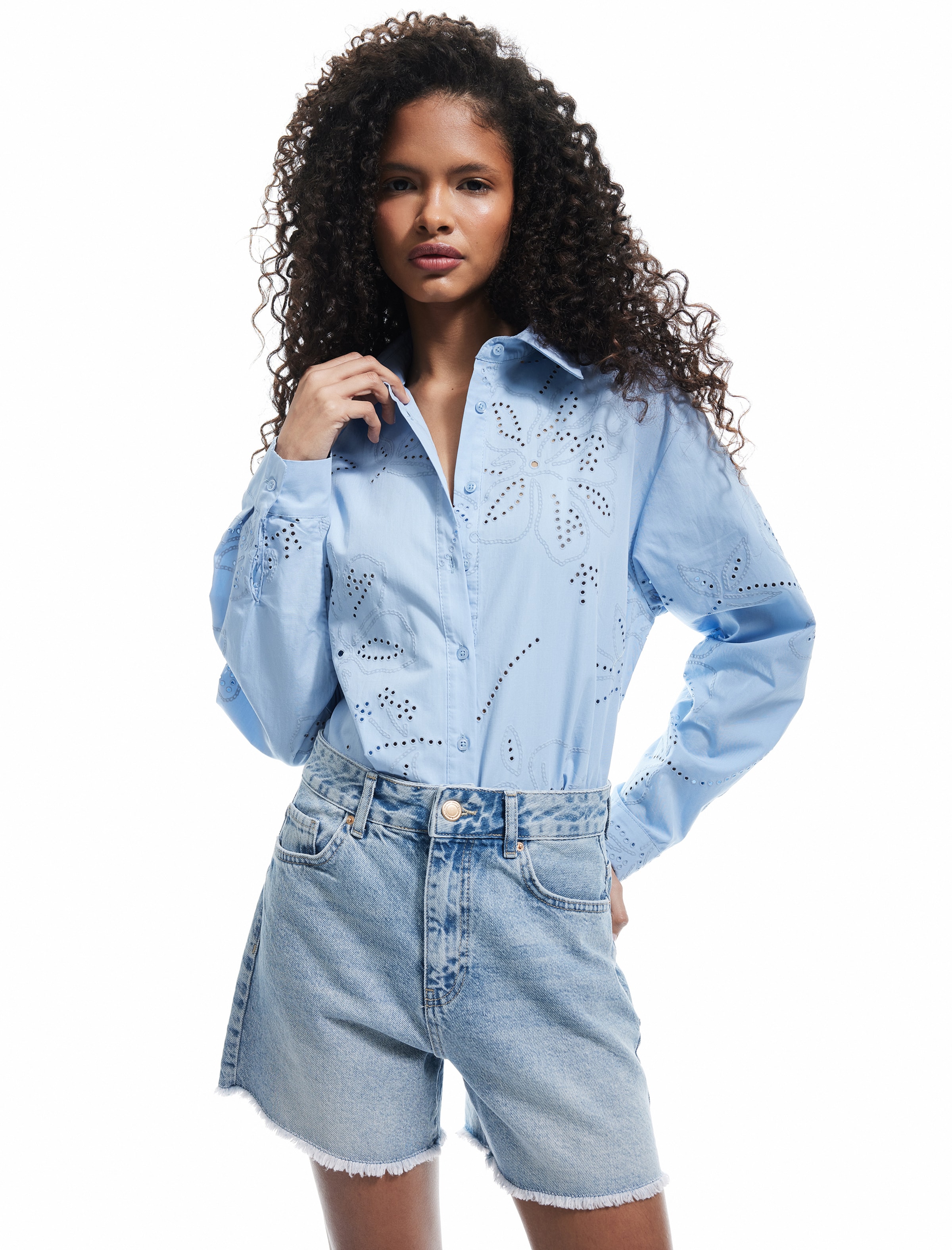 Koton Blouse in Blue: front