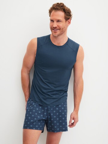 CALIDA Boxershorts in Blau