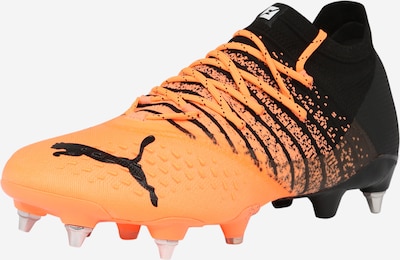 PUMA Futbola apavi 'Future Z 1.3', krāsa - pelēks / oranžs / melns, Preces skats