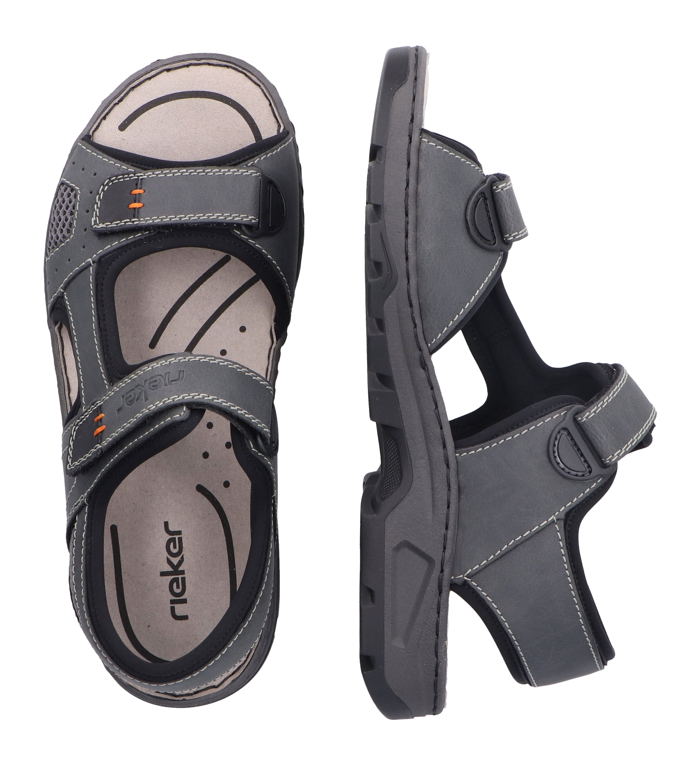 Rieker Sandale in Grau