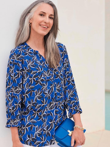 Goldner Blouse in Blauw