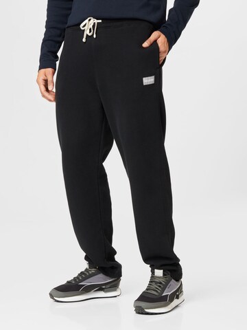 Regular Pantalon HOLLISTER en noir : devant