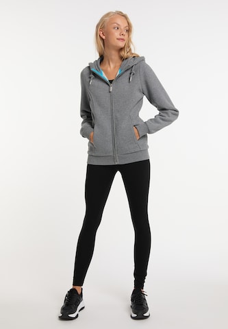 TALENCE Zip-Up Hoodie in Grey