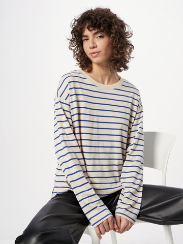 Monki - Camiseta en azul: frente