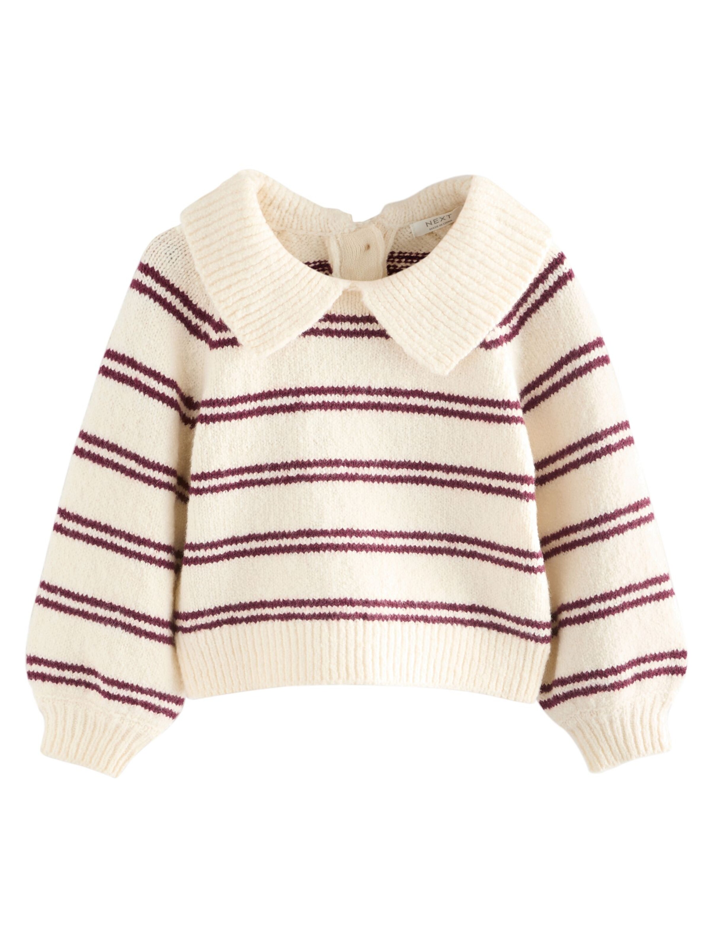 Pulover de la Next pe bej: față