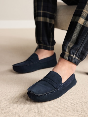 Next - Sapato Slip-on em azul: frente