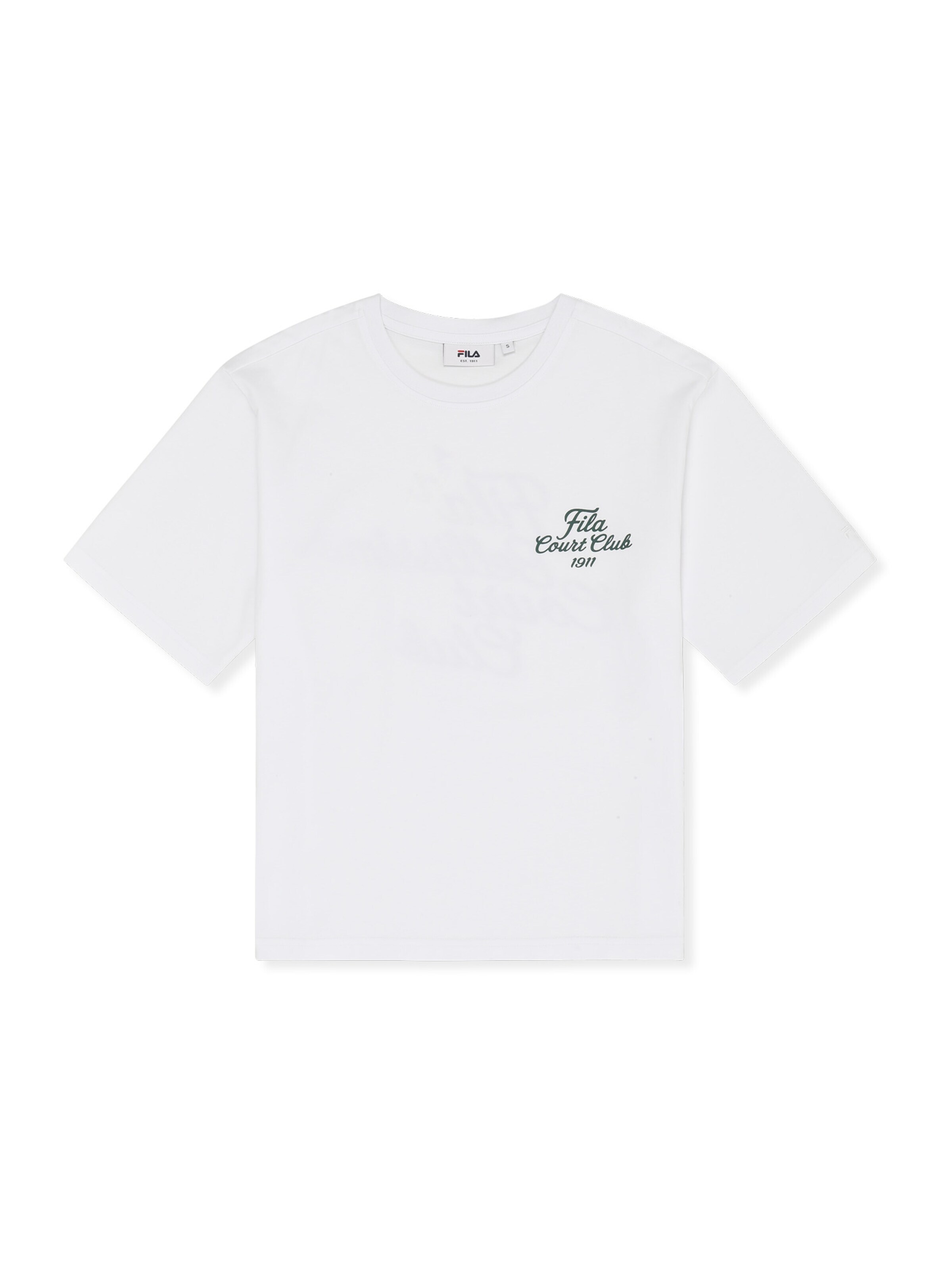 T-shirt 'VILLA relaxed graphic t-shirt' FILA en blanc