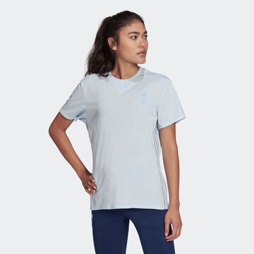 ADIDAS SPORTSWEAR Shirt in Blau: Vorderseite