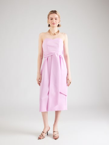 Essentiel Antwerp Платье 'JUROR' в Ярко-розовый: спереди