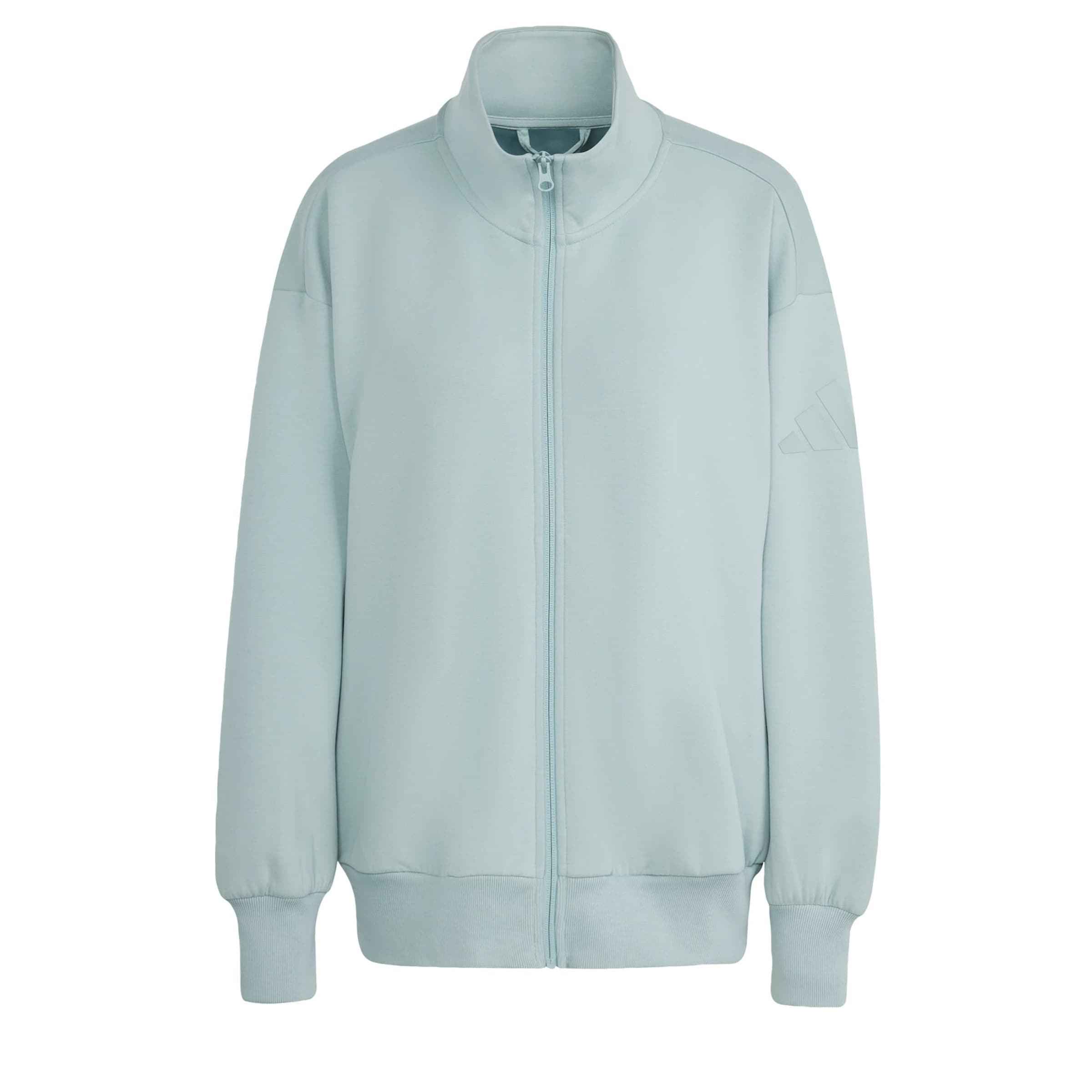 ADIDAS SPORTSWEAR - Sudadera con cremallera deportiva 'All Szn' en verde: frente