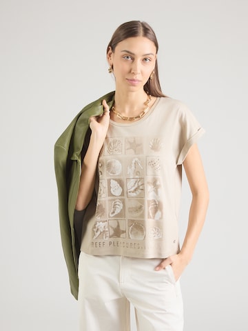 monari - Camiseta en beige: frente