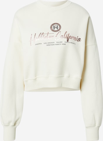 HOLLISTER Sweatshirt in Wit: voorkant