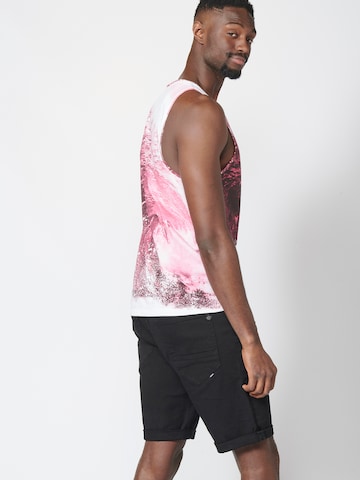 T-Shirt KOROSHI en rose