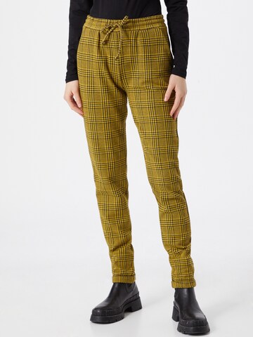 Zwillingsherz Tapered Pants 'Odelia' in Yellow: front