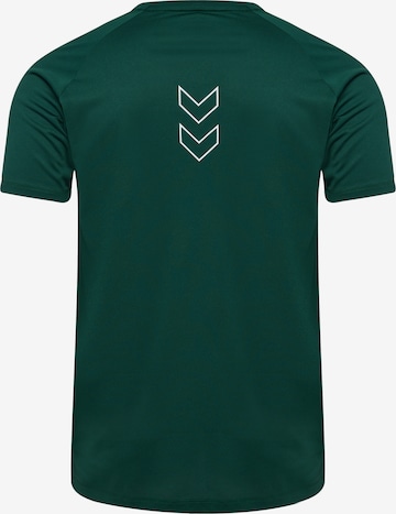 T-Shirt fonctionnel 'Court' Hummel en vert