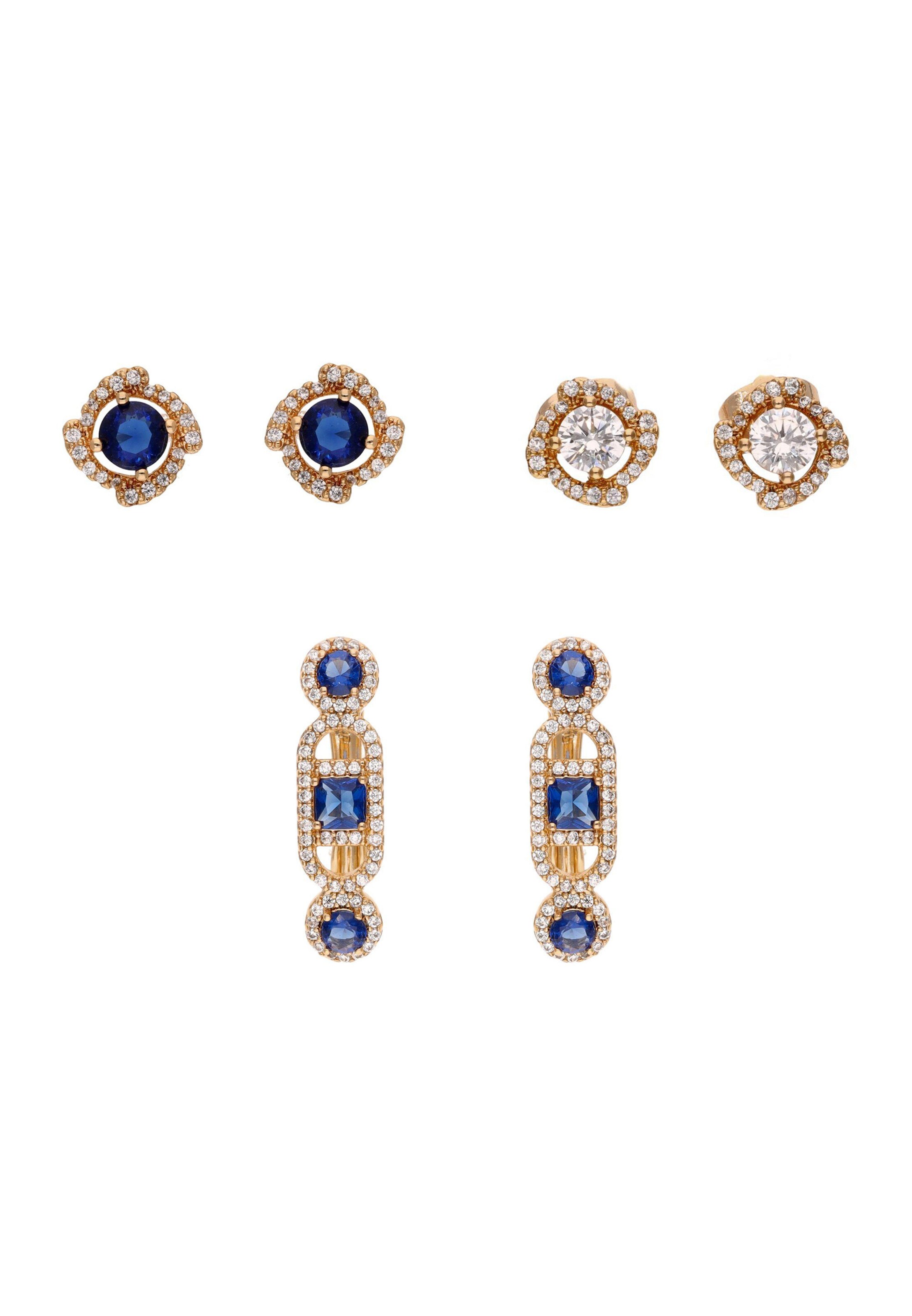 faina Earrings in Gold: front