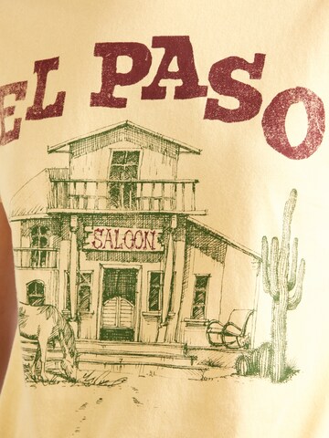 TOPSHOP Shirt 'El Paso' in Yellow