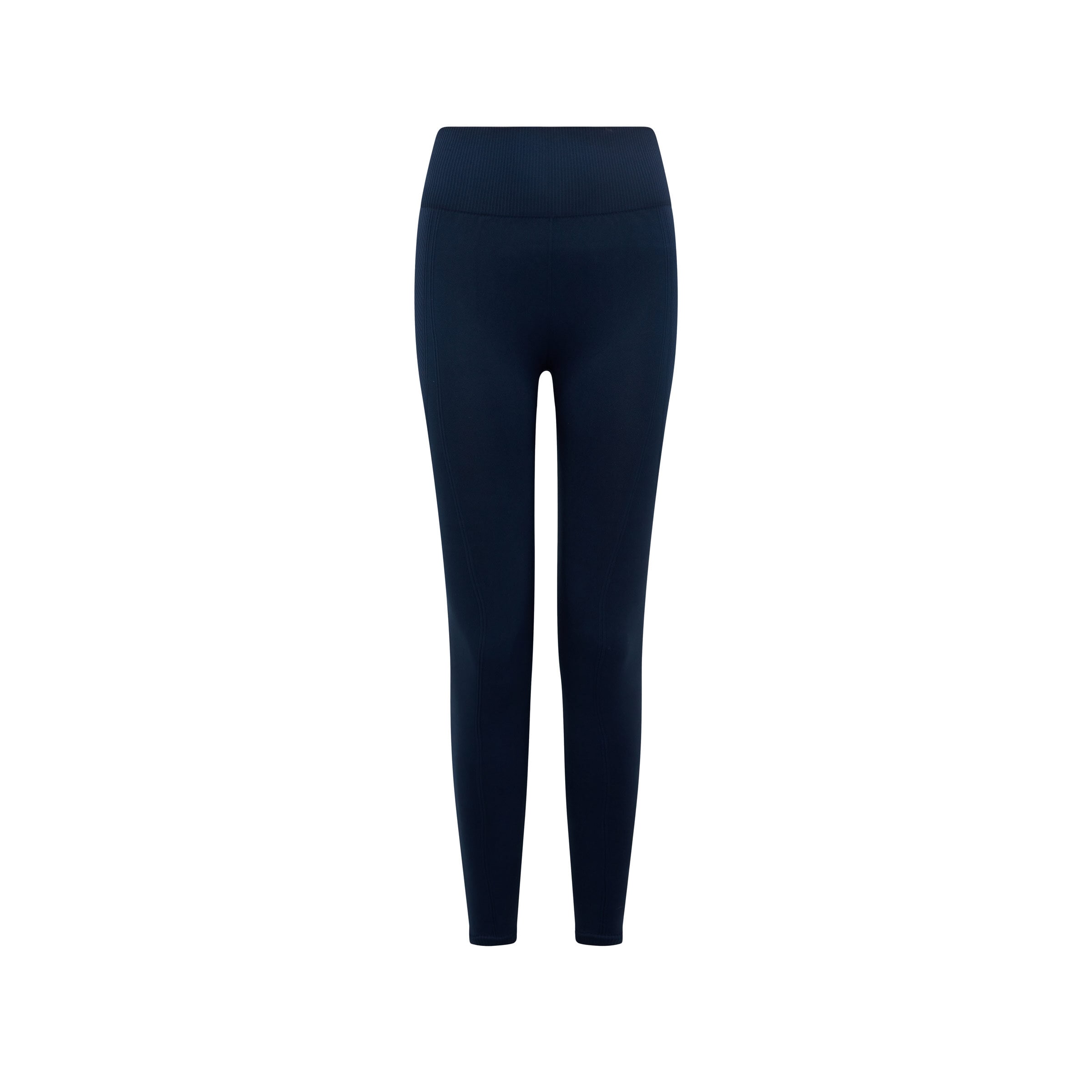 Born Living Yoga Skinny Sportbroek ' India ' in Blauw: voorkant