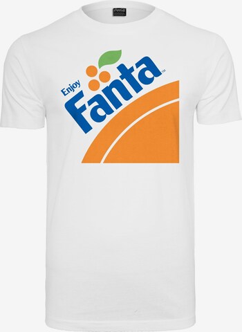 Tricou 'Fanta' de la Merchcode pe alb: față