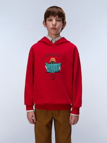 Felpa 'Flein' di NAPAPIJRI in rosso: frontale
