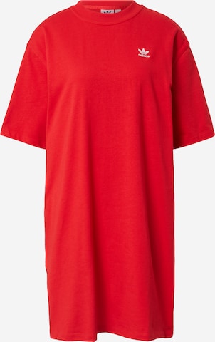 Robe 'Adicolor Classics' ADIDAS ORIGINALS en rouge : devant