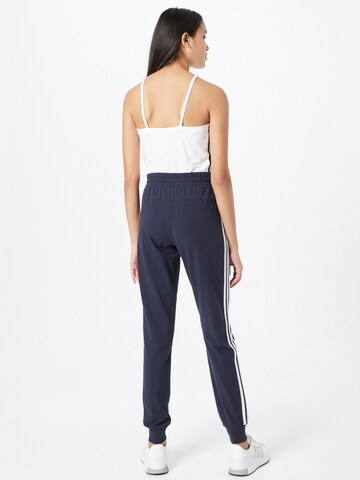 Effilé Pantalon de sport 'Essentials' ADIDAS SPORTSWEAR en bleu