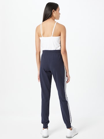 Effilé Pantalon de sport 'Essentials' ADIDAS SPORTSWEAR en bleu