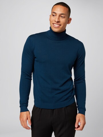 ABOUT YOU x Kevin Trapp Sweater 'Enno' in Blue: front