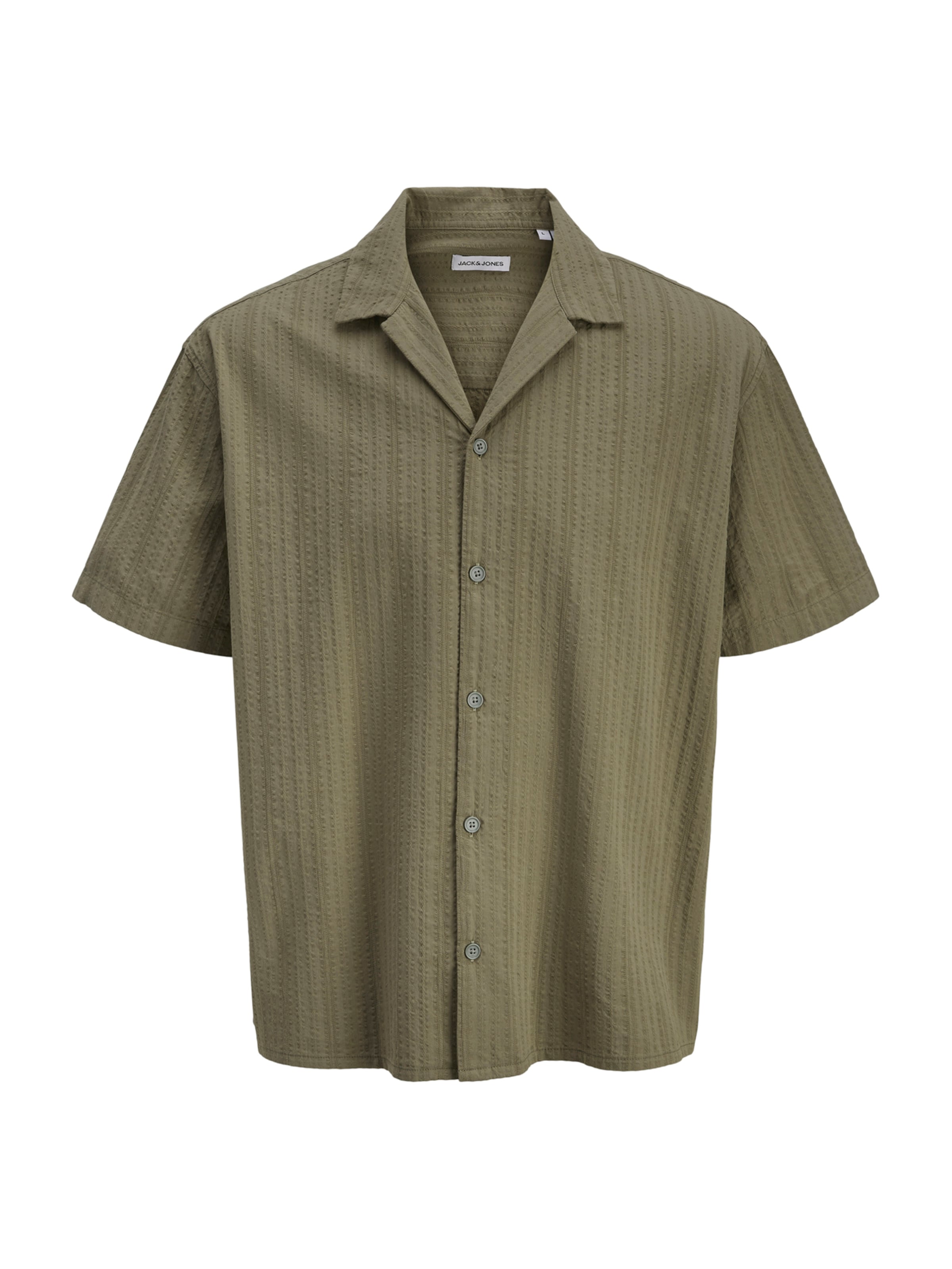 Chemise 'JJETyson' JACK & JONES en vert : devant