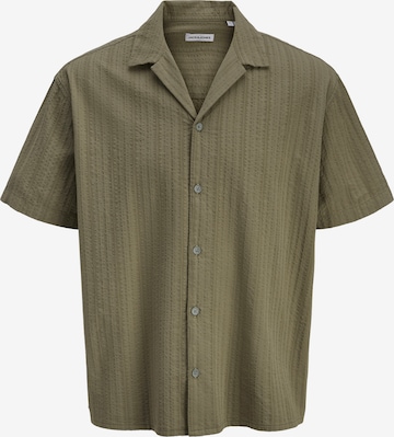 Chemise 'JJETyson' JACK & JONES en vert : devant