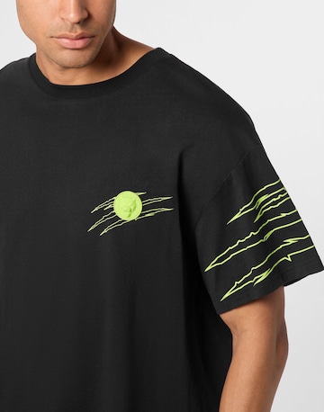 Plein Sport - Camiseta 'Scratch' en negro