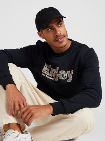 BLEND Sweatshirt in Schwarz