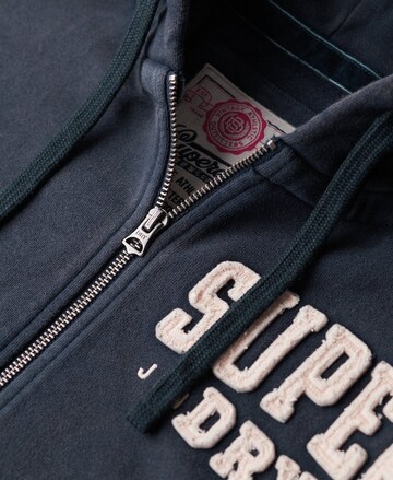 Superdry Sweatvest in Blauw