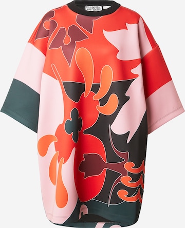 Robe Essentiel Antwerp en rouge : devant
