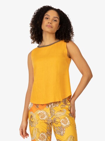 mint & mia Top in Gelb: Vorderseite